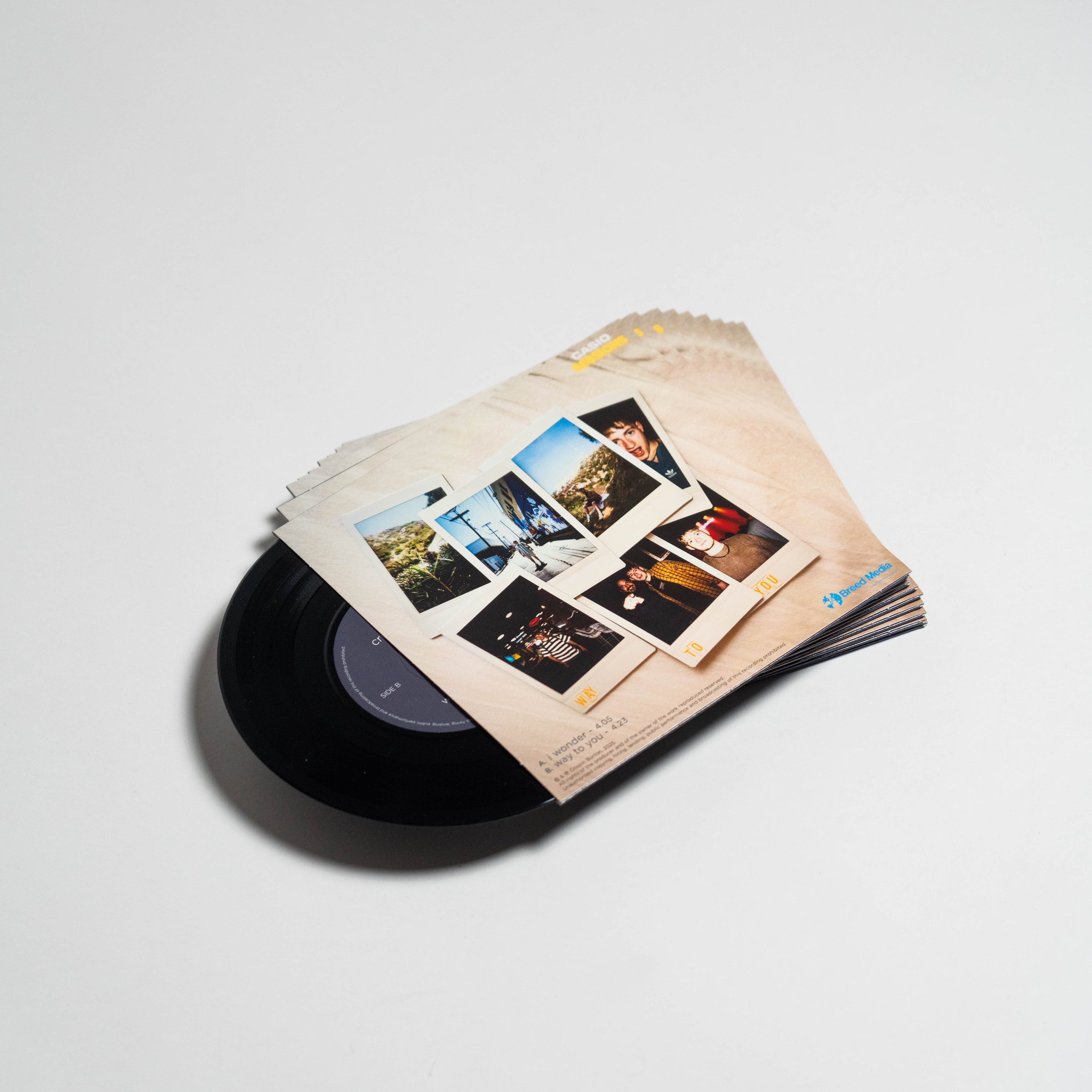 *Exclusive Signed Vinyl - Way To You & I Wonder by Crispin