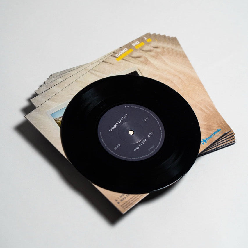 *Exclusive Signed Vinyl - Way To You & I Wonder by Crispin