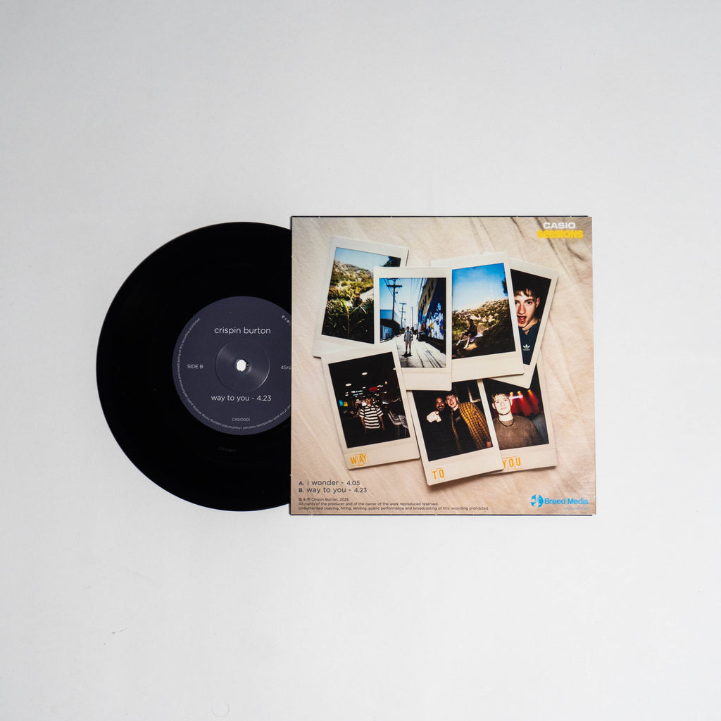 *Exclusive Signed Vinyl - Way To You & I Wonder by Crispin